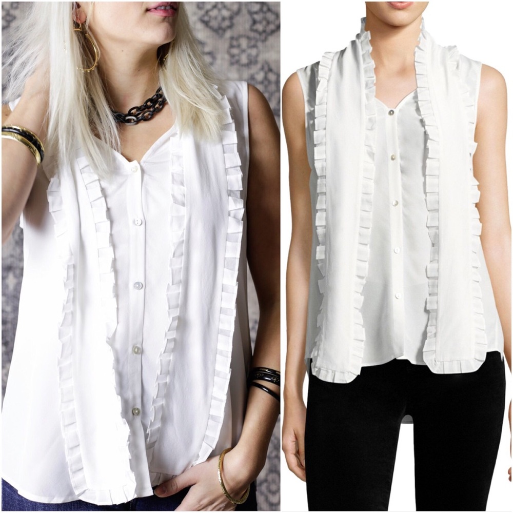 L’AGENCE Christiana silk blouse